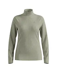 ODLO | Damen Unterzieh Zipshirt Roy | grau