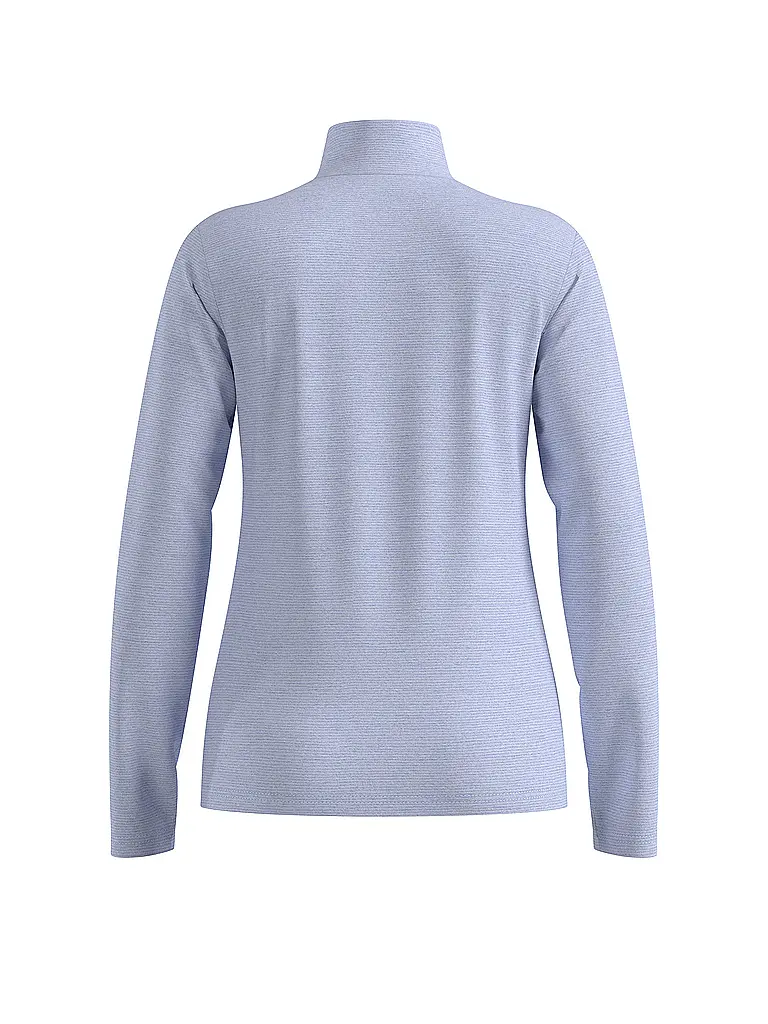ODLO | Damen Unterzieh Zipshirt Roy | hellblau