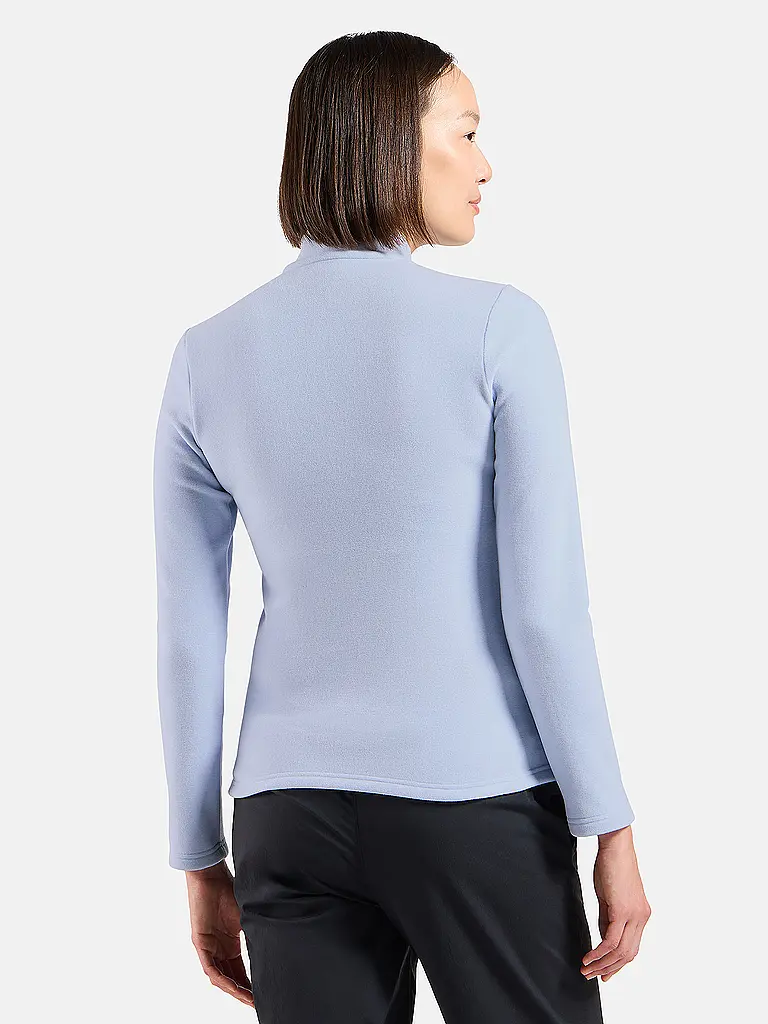 ODLO | Damen Unterzieh Zipshirt Roy | hellblau