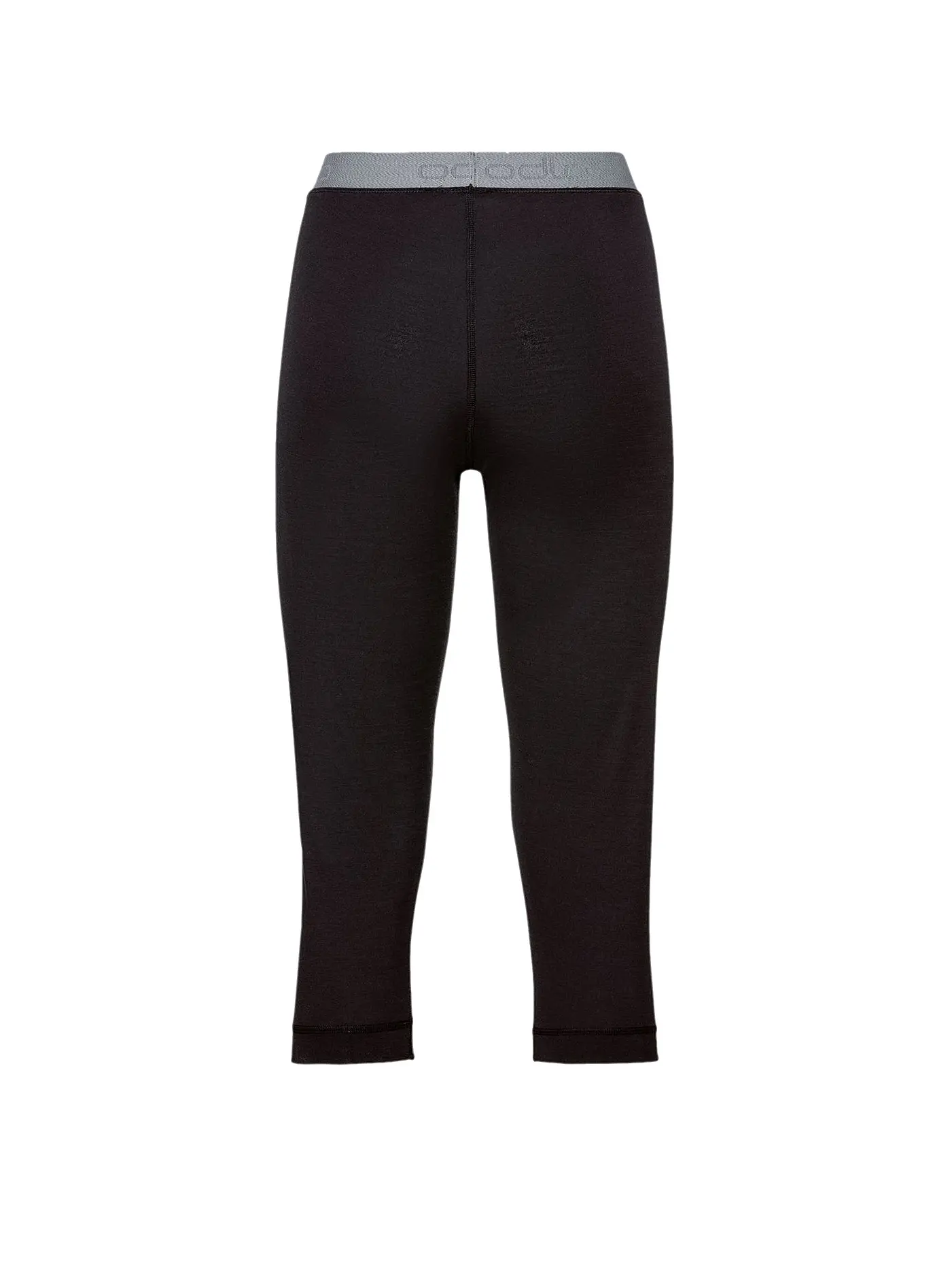 ODLO | Damen Unterziehhose Natural 100% Merino Warm 3/4  | schwarz