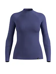 ODLO | Damen Unterziehshirt Natural Merino 260 1/2 Zip | blau