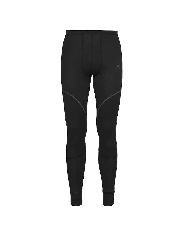 ODLO | Herren Funktionshose ACTIVE X-WARM ECO Base Layer | schwarz