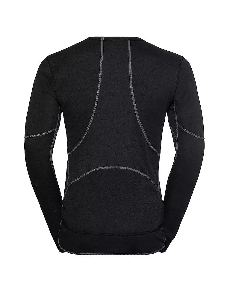 ODLO | Herren Funktionsshirt ACTIVE X-WARM ECO Base Layer | schwarz