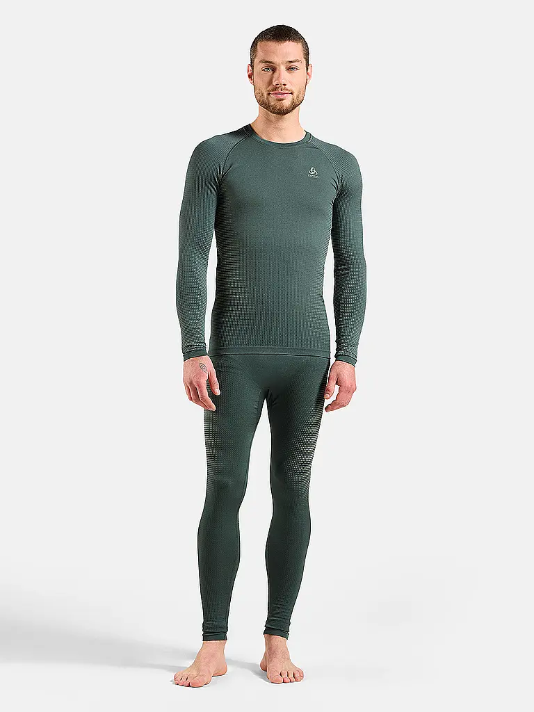 ODLO | Herren Funktionsshirt WARM ECO Baselayer | Grau