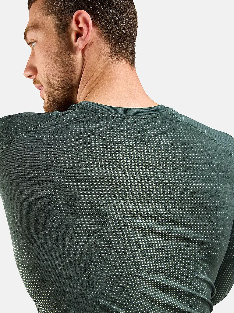 ODLO | Herren Funktionsshirt WARM ECO Baselayer | Grau