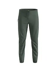 ODLO | Herren Langlaufhose Essential Warm | dunkelgrün