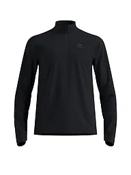 ODLO | Herren Laufshirt Essential Thermal  | schwarz
