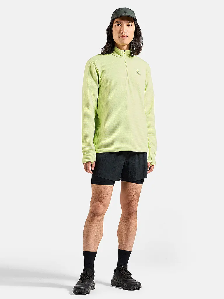 ODLO | Herren Laufshirt Essential Thermal  | gelb
