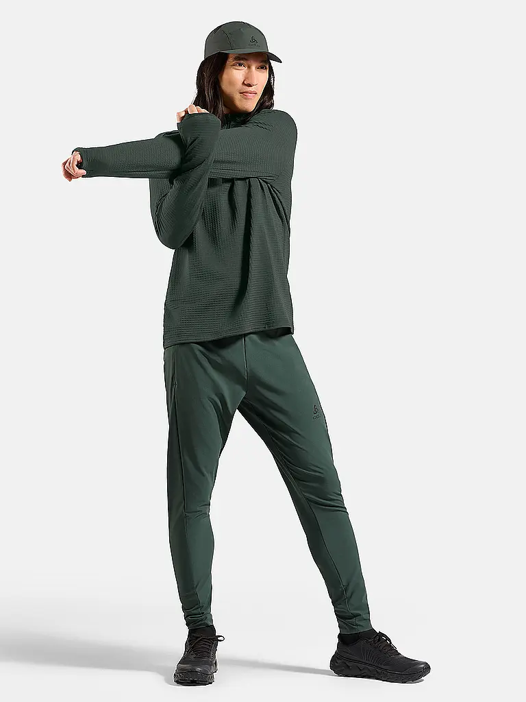 ODLO | Herren Laufshirt Essential Thermal  | grau