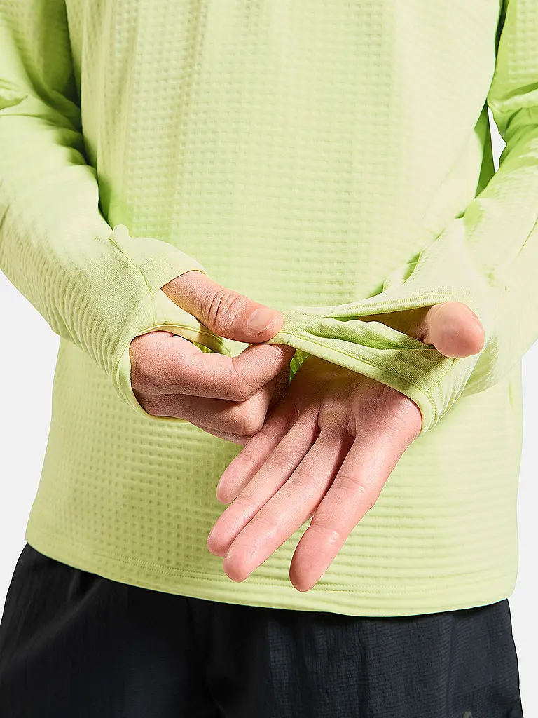 ODLO | Herren Laufshirt Essential Thermal  | gelb