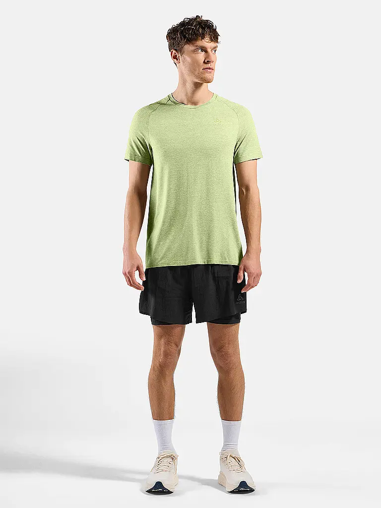 ODLO | Herren Laufshirt Essentials Seamless | Gelb