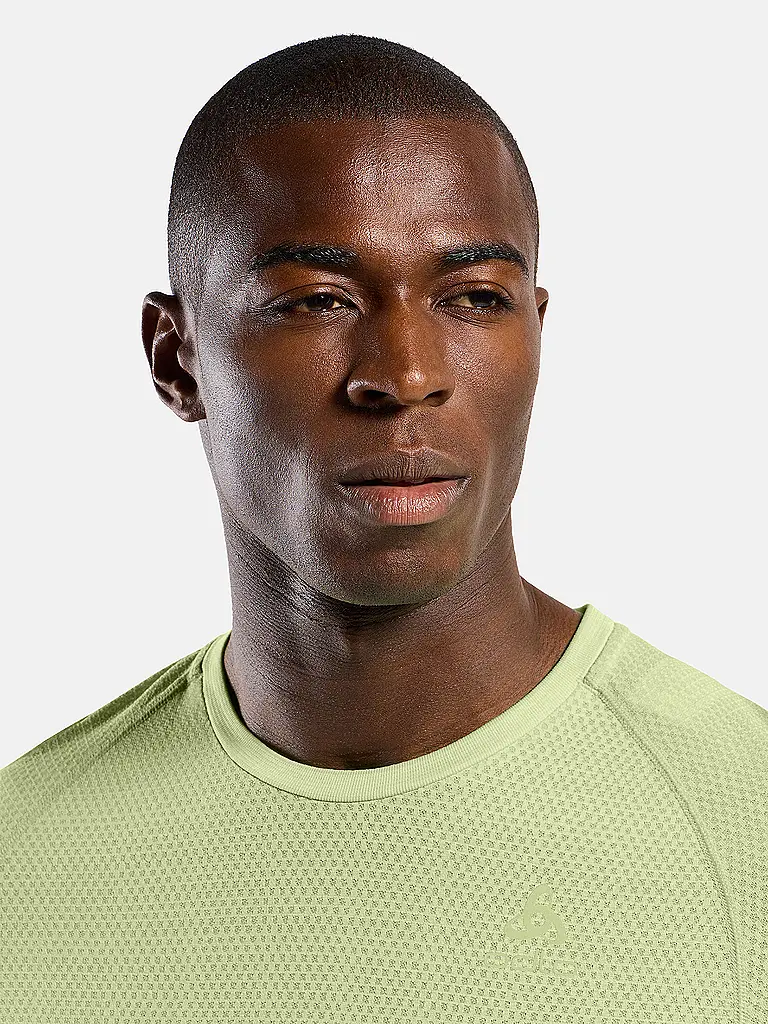 ODLO | Herren Laufshirt Essentials Seamless | Gelb