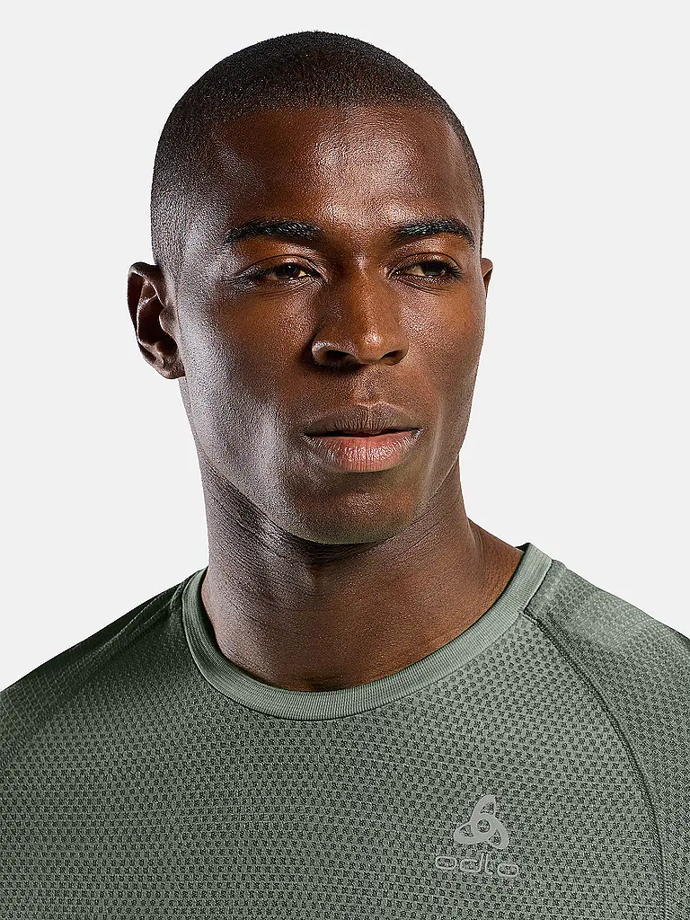 ODLO | Herren Laufshirt Essentials Seamless | Olive