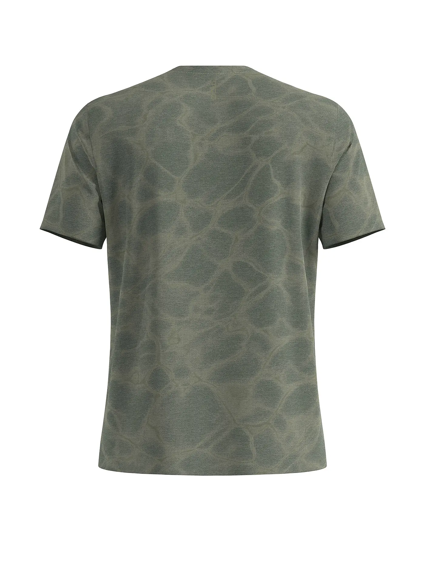 ODLO | Herren Laufshirt Zeroweight Engineered Chill-Tec | olive