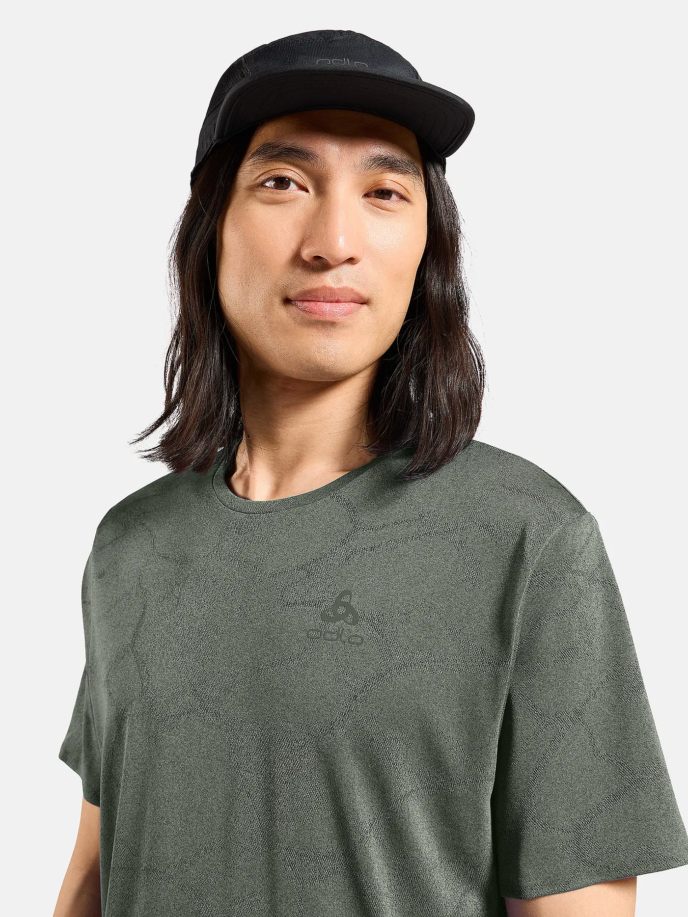 ODLO | Herren Laufshirt Zeroweight Engineered Chill-Tec | olive