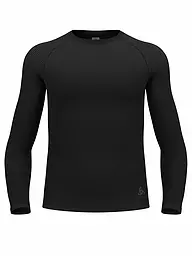ODLO | Herren Laufwäsche Shirt Performance Light Base Layer  | schwarz