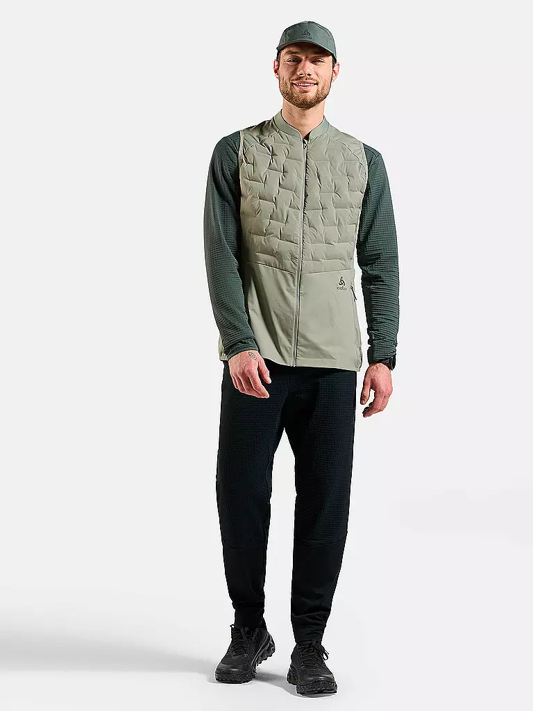 ODLO | Herren Laufweste Zeroweight Insulator | olive