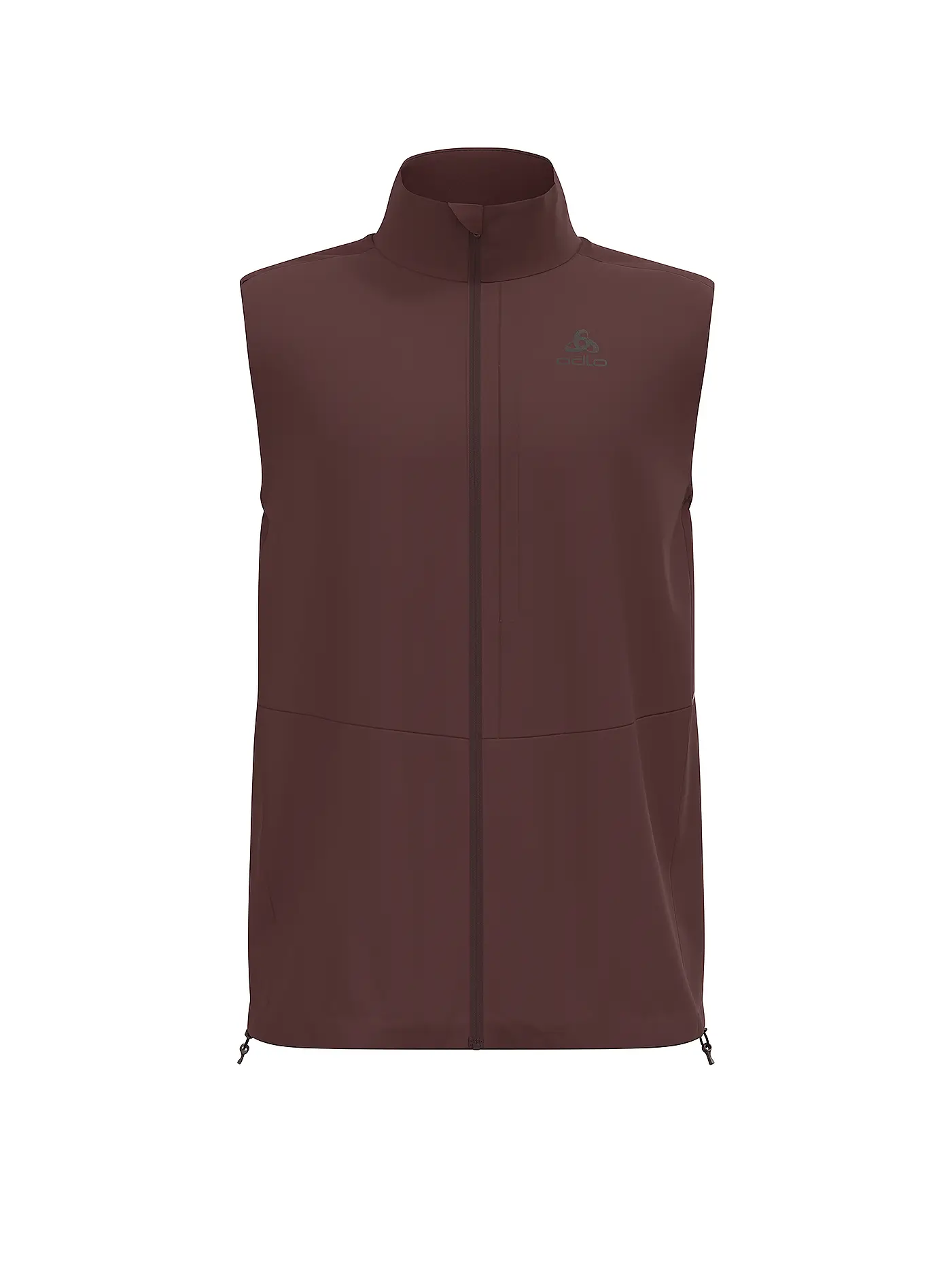 ODLO | Herren Softshell Laufjacke Zeroweight Warm | dunkelrot