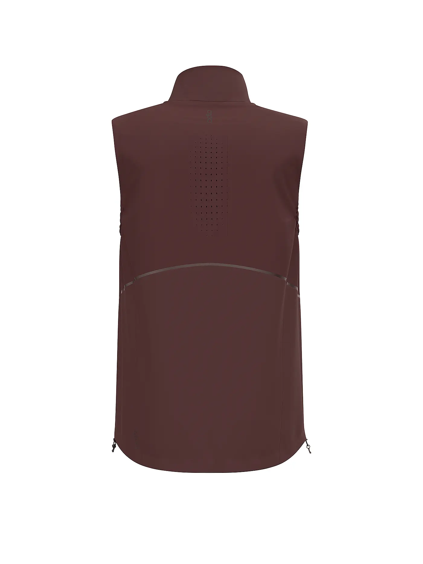 ODLO | Herren Softshell Laufjacke Zeroweight Warm | dunkelrot