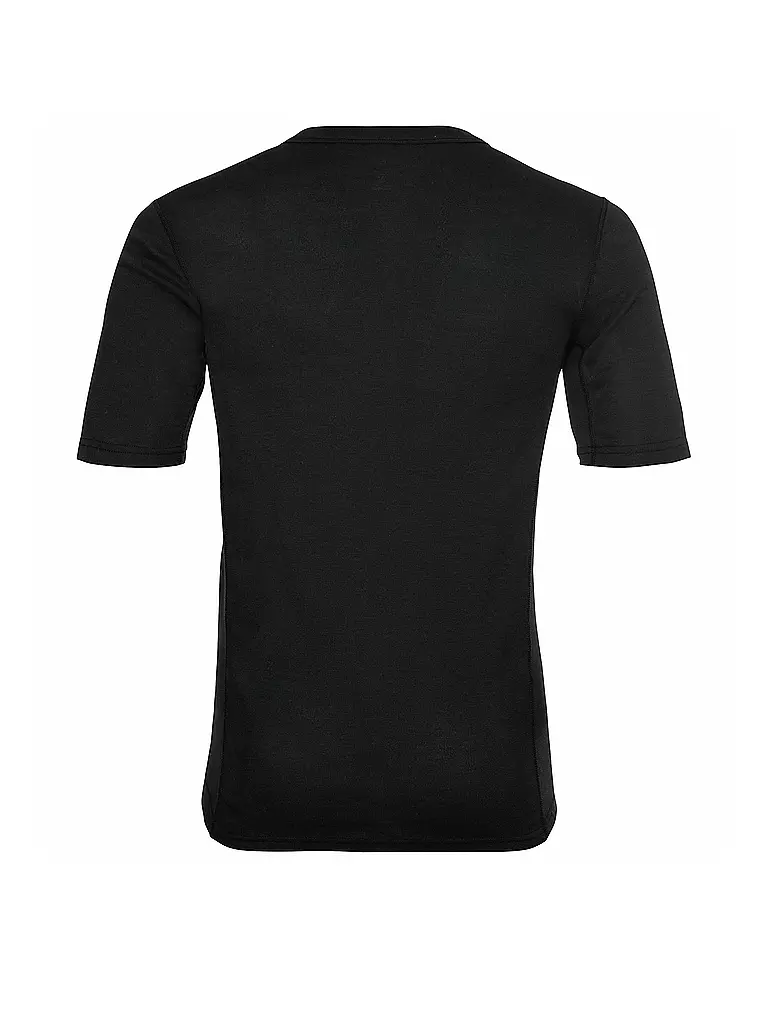 ODLO | Herren T-Shirt  Active Warm Eco Crew Neck | schwarz