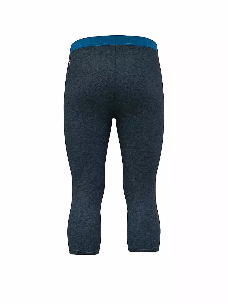 ODLO | Herren Unterzieh Hose Revelstoke Performance Wool 150 3/4 | blau