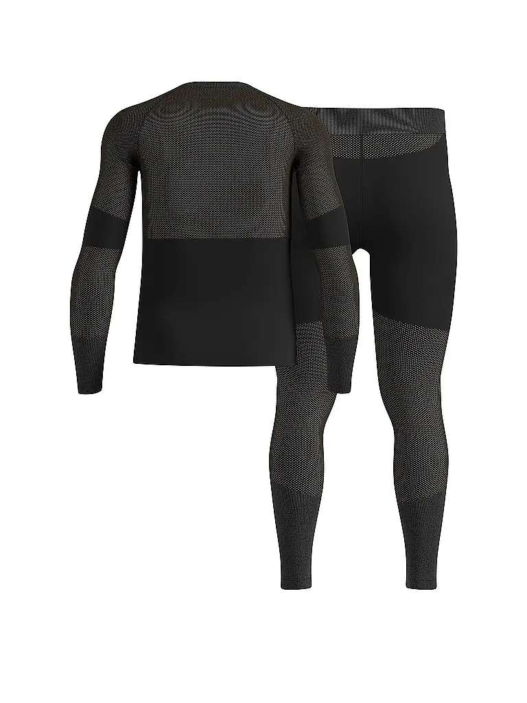 ODLO | Herren Unterzieh Set Long Fundamentals Performance | schwarz