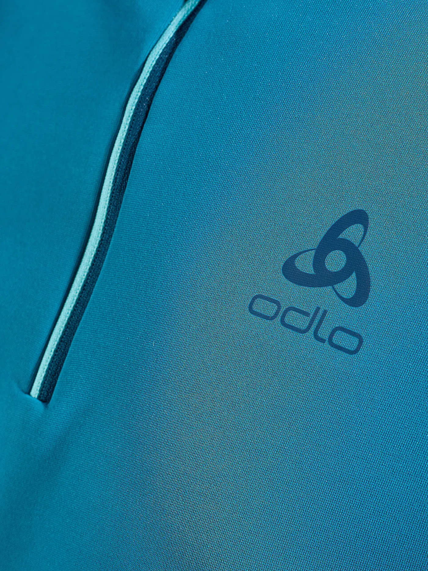 ODLO | Herren Unterzieh Zipshirt Besso Mid Layer | petrol