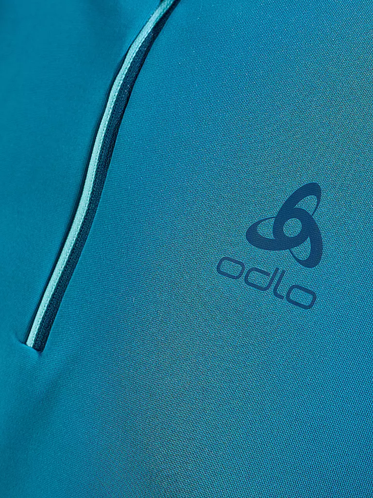 ODLO | Herren Unterzieh Zipshirt Besso Mid Layer | Petrol