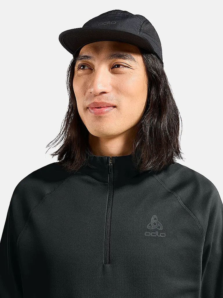 ODLO | Herren Unterzieh Zipshirt Besso | schwarz