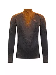 ODLO | Herren Unterzieh Zipshirt Turtle Neck | orange