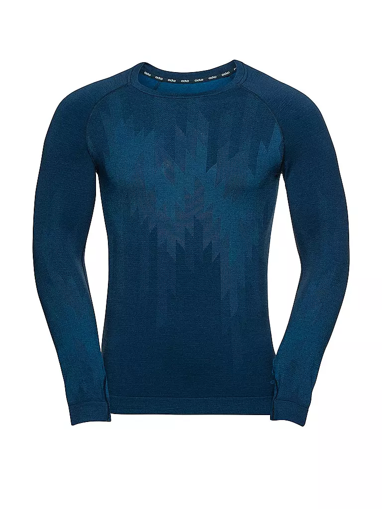 ODLO | Herren Unterziehshirt Kinship Performance Wool Warm Base Layer | petrol