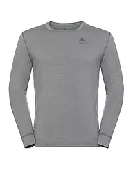 ODLO | Herren Unterziehshirt Natural 100% Merino Warm | grau