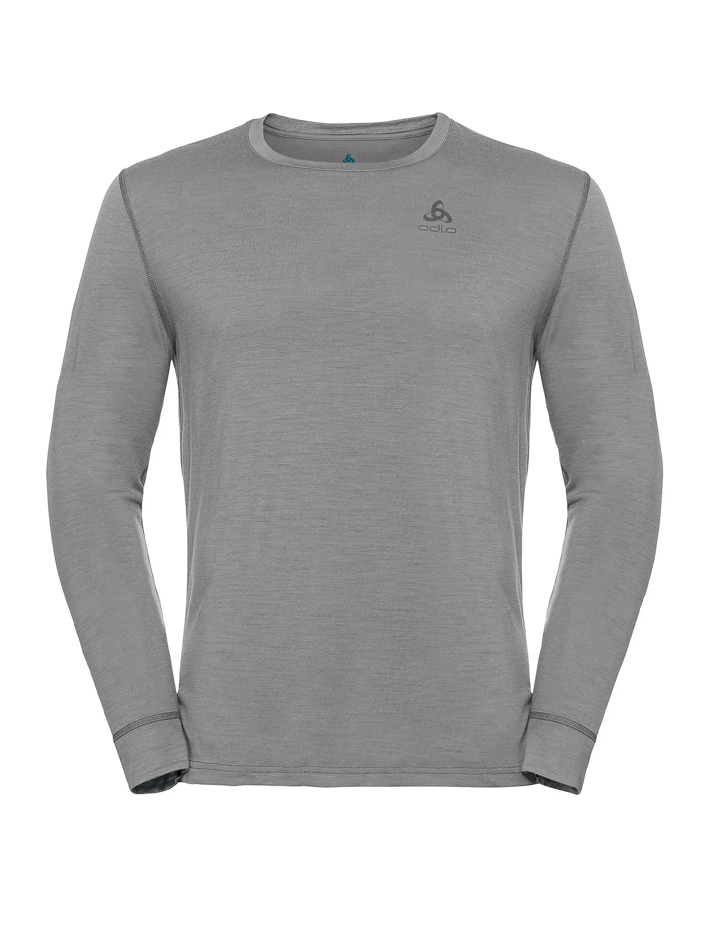 ODLO | Herren Unterziehshirt Natural 100% Merino Warm | grau