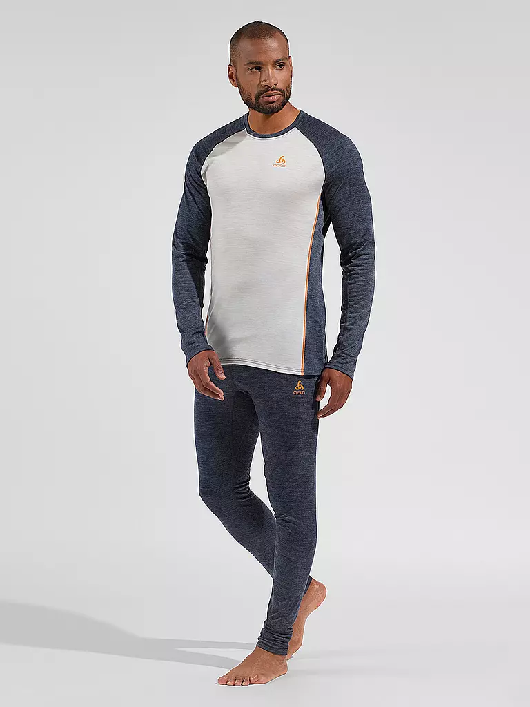 ODLO | Herren Unterziehtight Performance Wool 150 | dunkelblau