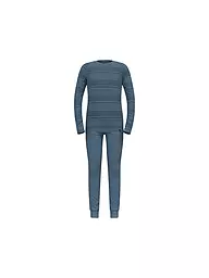 ODLO | Kinder Funktionswäsche  Active Warm ECO  | blau