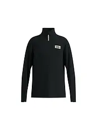 ODLO | Kinder Unterzieh Zipshirt Classic Fleece | schwarz