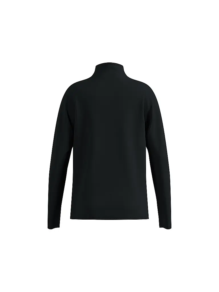 ODLO | Kinder Unterzieh Zipshirt Classic Fleece | schwarz