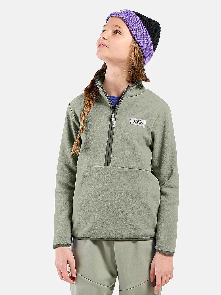 ODLO | Kinder Unterzieh Zipshirt Classic Fleece | 