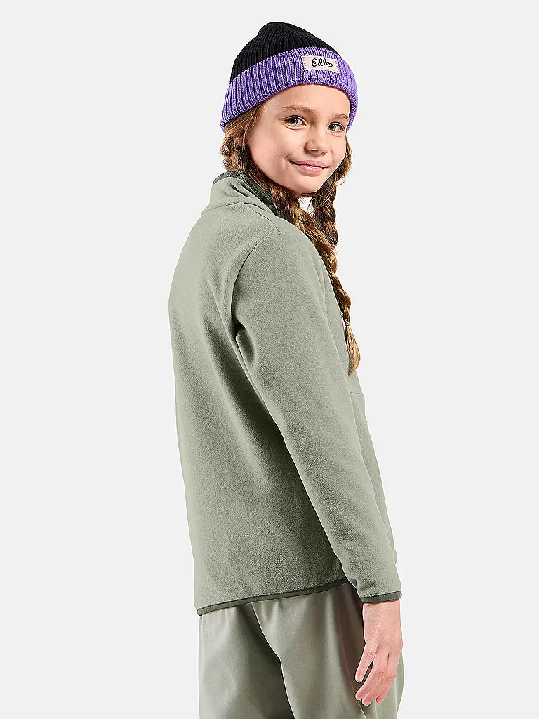ODLO | Kinder Unterzieh Zipshirt Classic Fleece | 