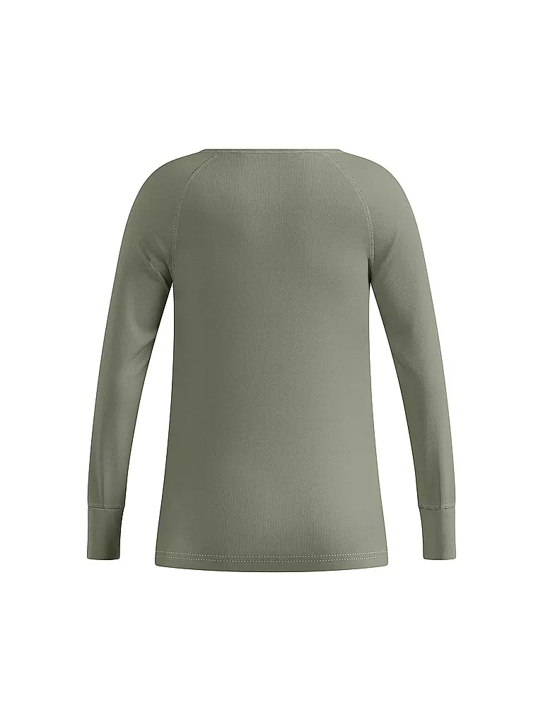 ODLO | Kinder Unterziehshirt Active Warm | silber