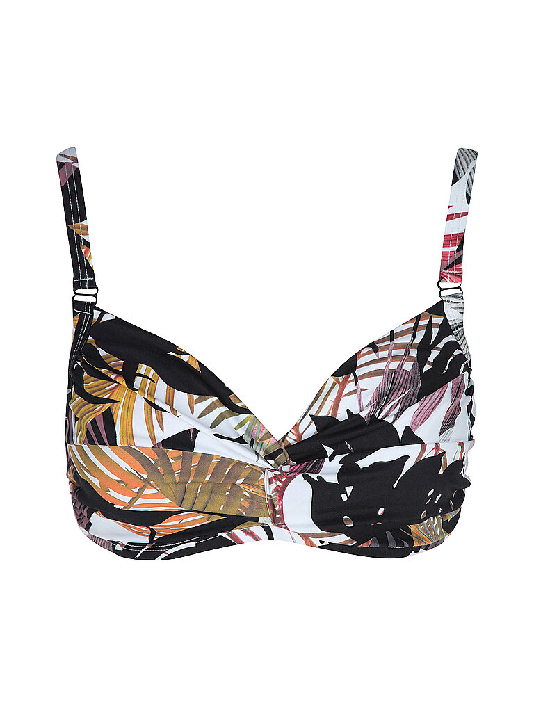 Olympia Bikini Cups Träger Überkreuzung Rückenschließe Schwarz