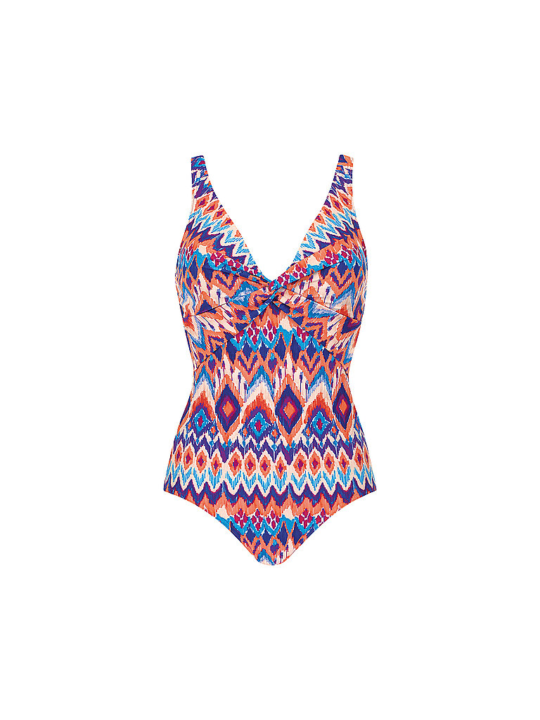 Olympia Badeanzug V-Ausschnitt Allover Polyamid Bunt
