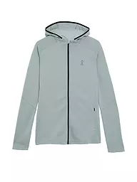 ON |  Damen Fleecejacke Climate Hoodie  | Hellblau