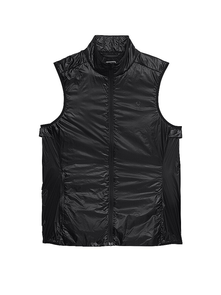 ON Damen Laufweste Weather Vest schwarz | L