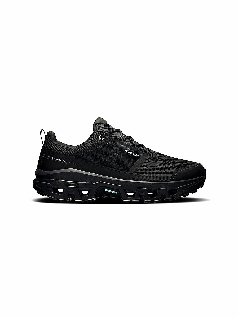 ON Herren Wanderschuhe Cloudrock Low WP schwarz | 43