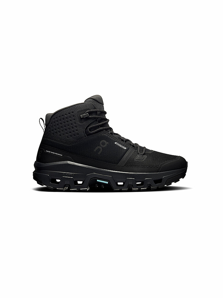 ON Herren Wanderschuhe Cloudrock Mid WP schwarz | 41