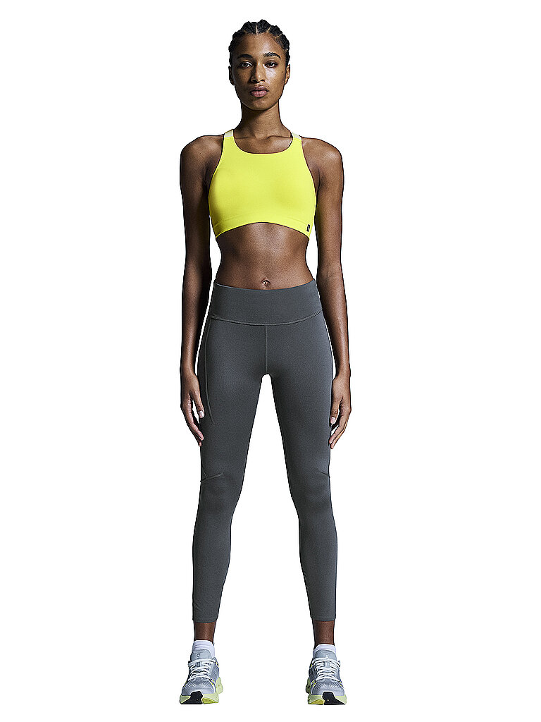 On Lauftight Performance 7/8 Tight Polyester Schwarz