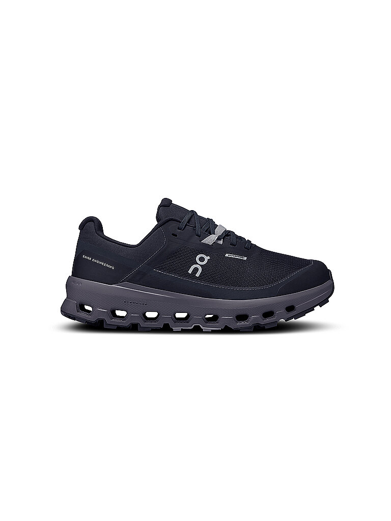 On Traillaufschuhe Cloudvista 2 Waterproof Ripstop-Mesh Schwarz