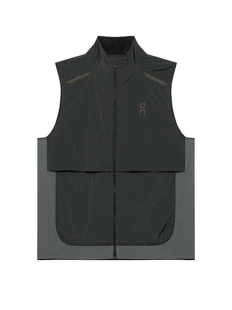 ON Herren Laufweste Weather Vest schwarz | XXL