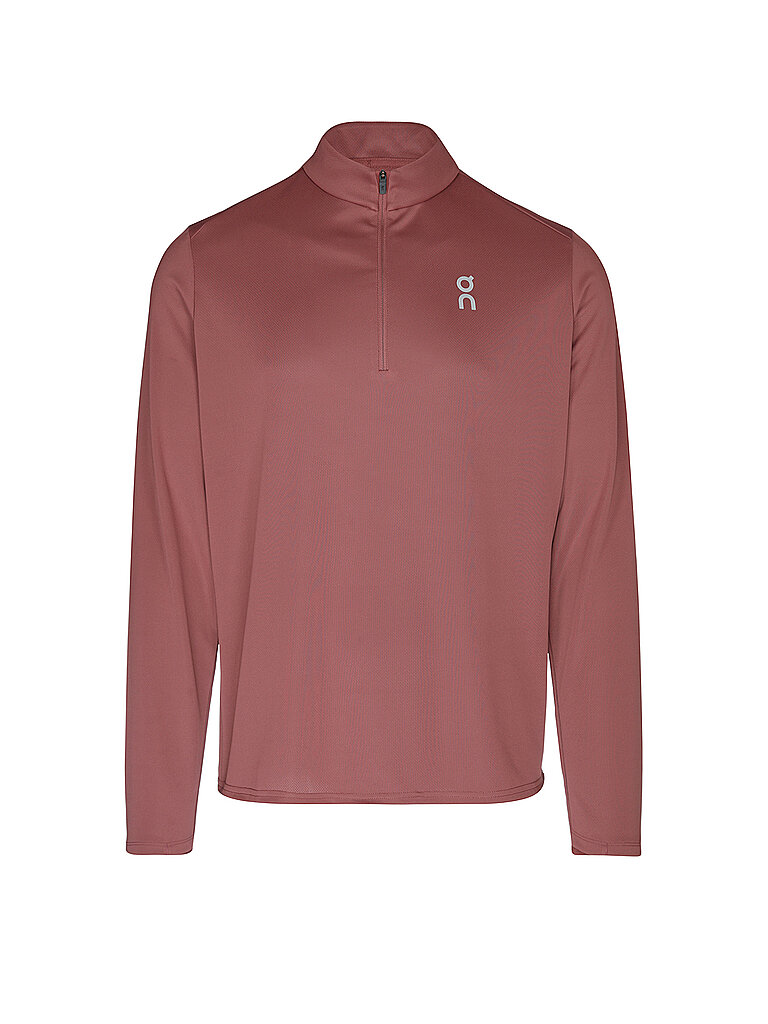 ON Herren Laufshirt Core 1/4 Zip dunkelrot | S